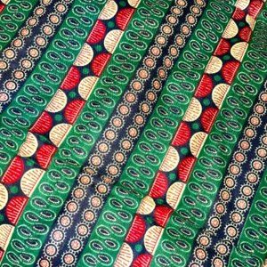 African Print Cloth - Guaranteed Veritable Print JE D. N 9154 < 2 Yards